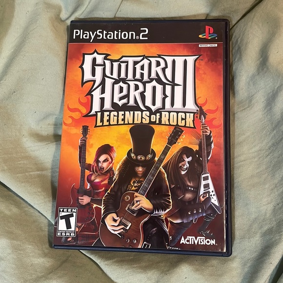 Guitar Hero III legends of rock for PS2 - Picture 1 of 4